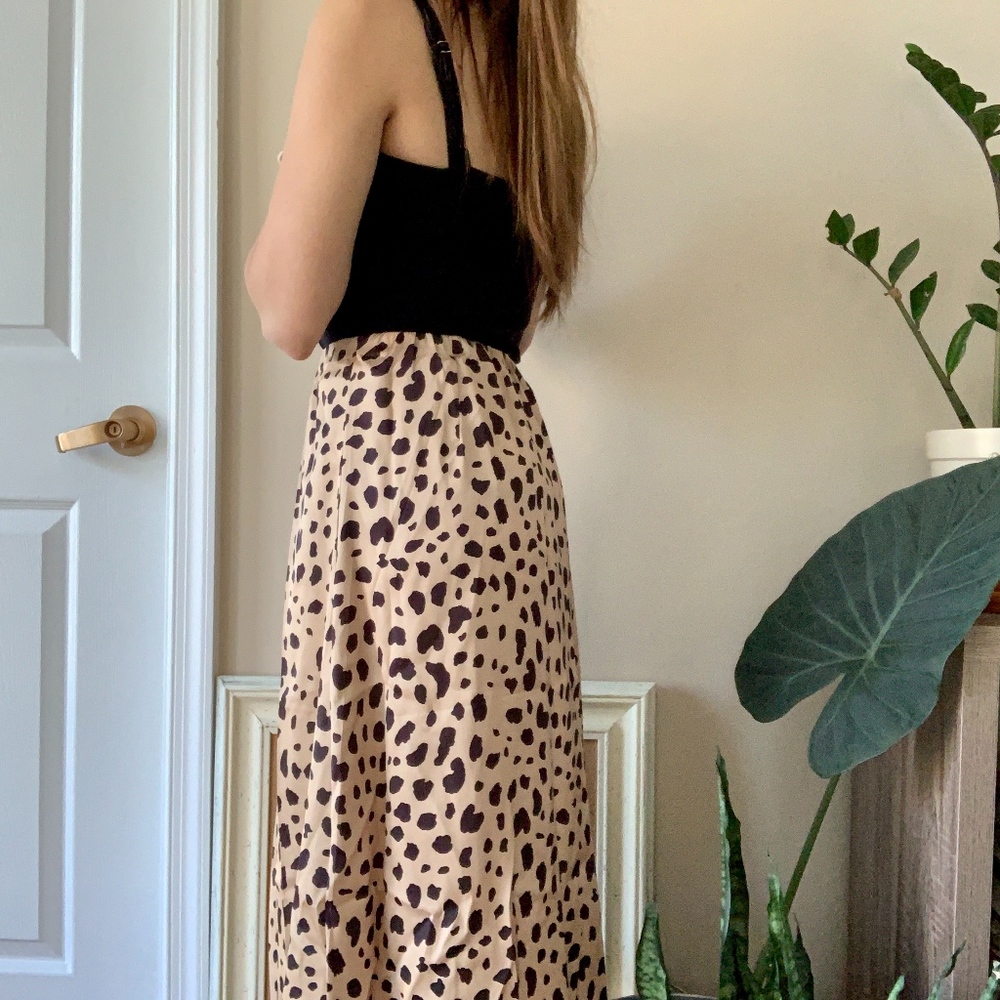 Leopard Print Skirt